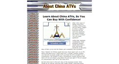 Desktop Screenshot of about-china-atvs.com